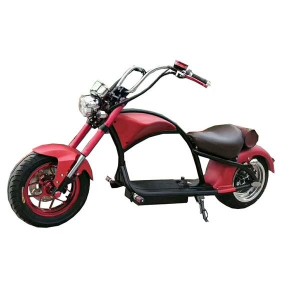 SoverSky Electric Chopper Scooter Fat Tire Ebike lithium Citycoco Moped M1